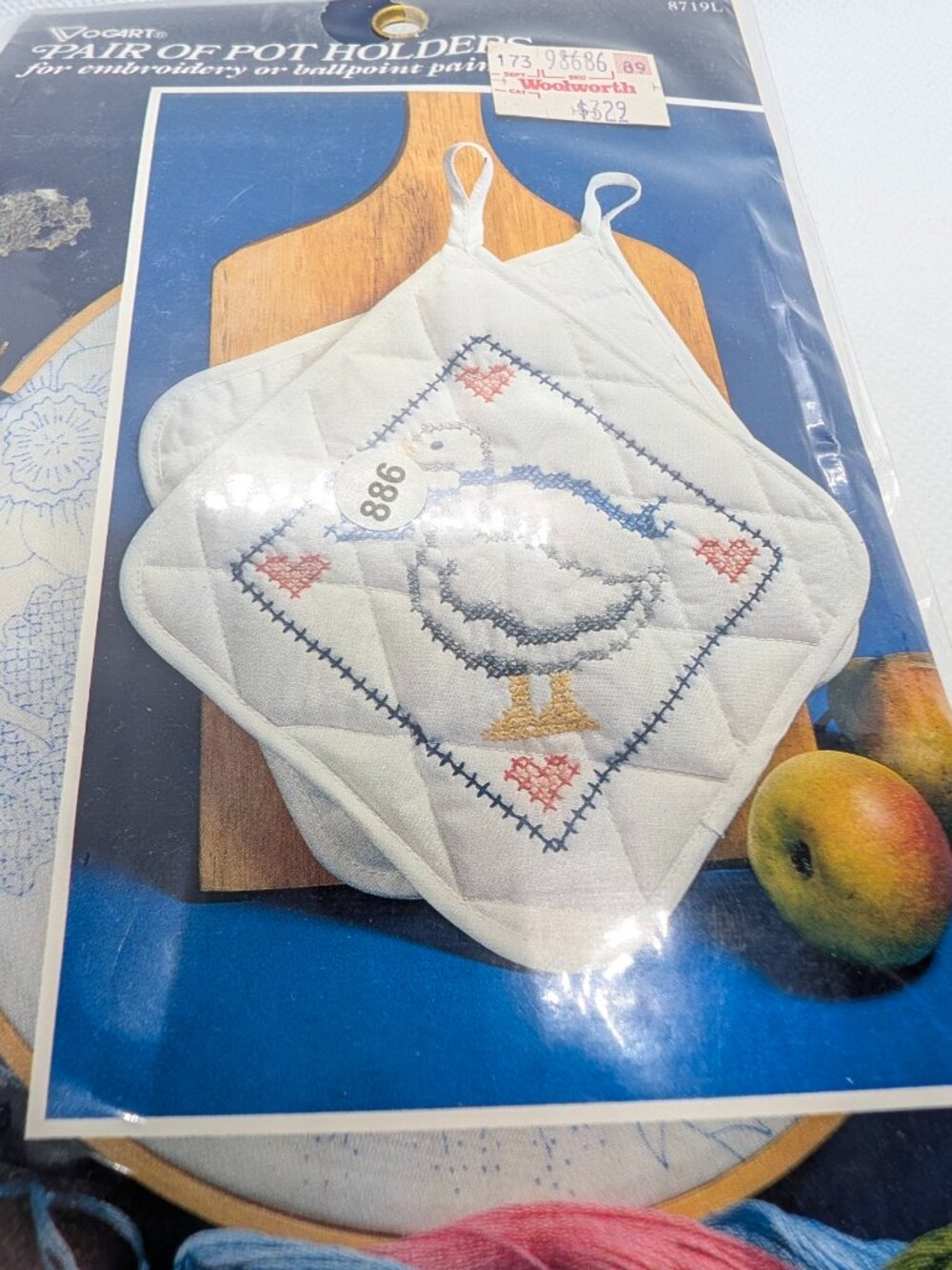 Three Needlepoint/Crosstitch Kits NEW/UNOPENED~Bucilla,Vogart,Millefiori~Vintage
